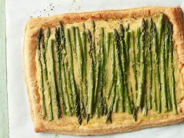 Asparagus and Cheese Tart