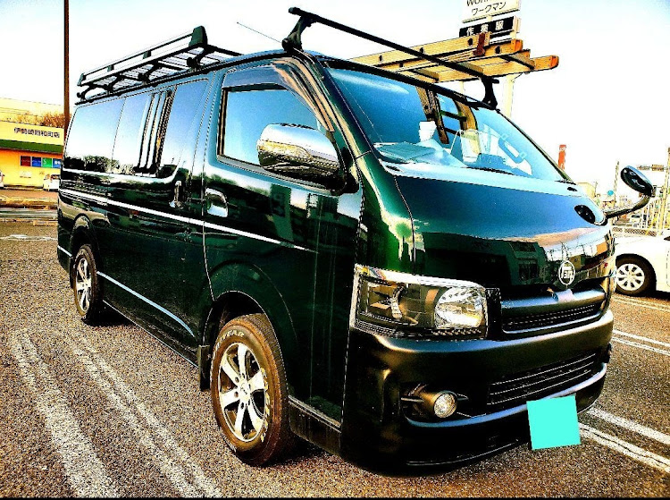 ハイエースバンの作業車カスタム・DIYに関するカスタム事例の投稿画像1枚目