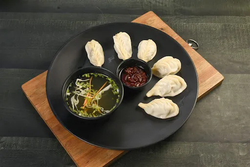 Chicken Steamed Momos [6 Pieces]