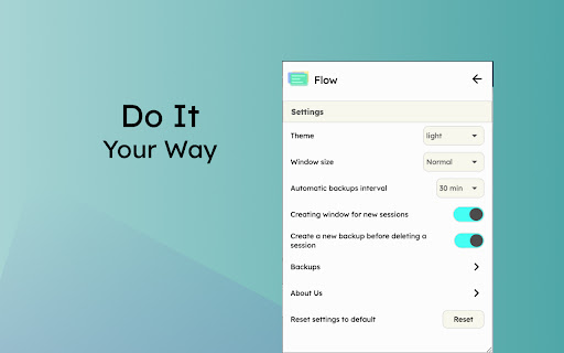 Flow - Tab Manager