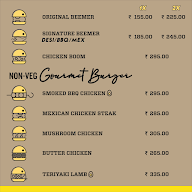 Burgerman Indiranagar menu 2