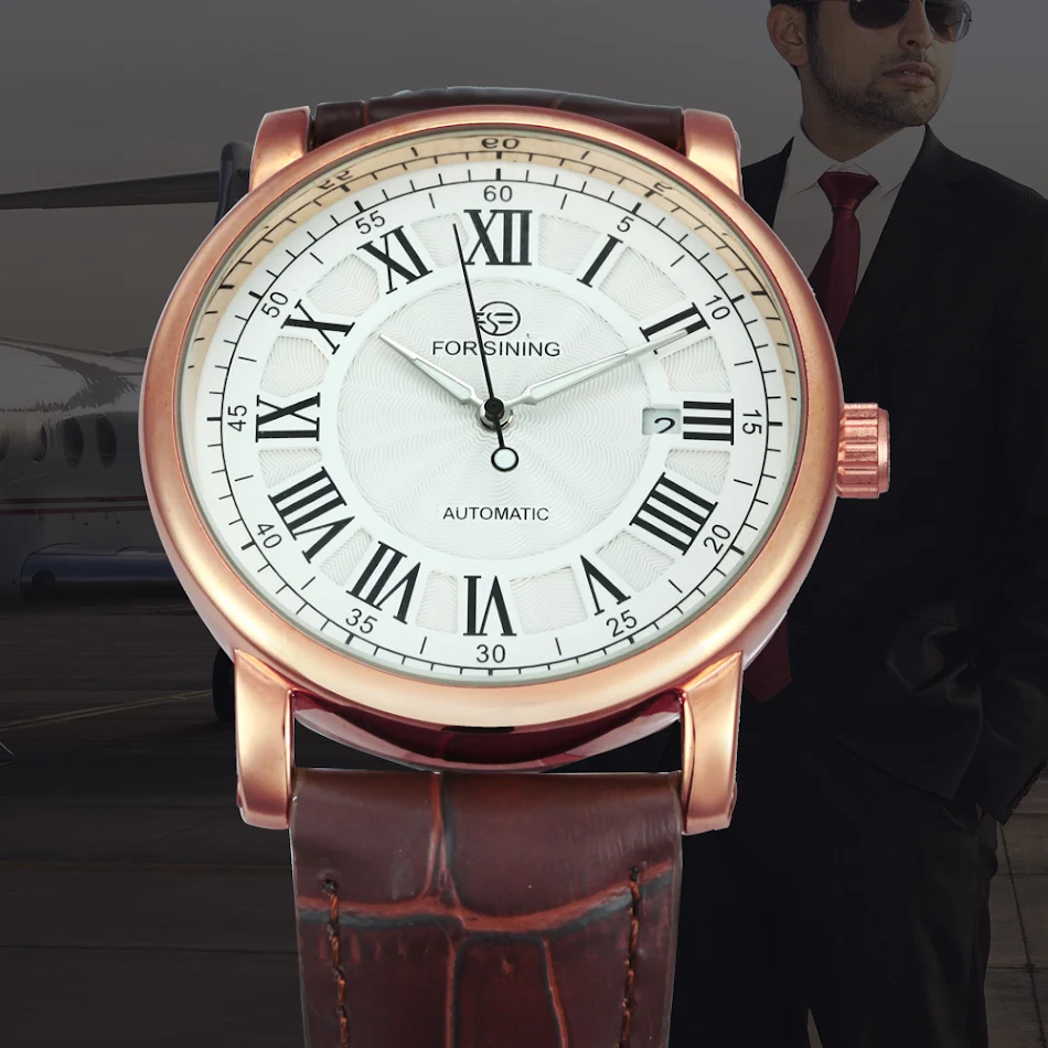 Europese en Amerikaanse casual holle mechanische herenhorloge, combineert stijl en functionaliteit, perfect voor dagelijks gebruik en speciale gelegenheden.