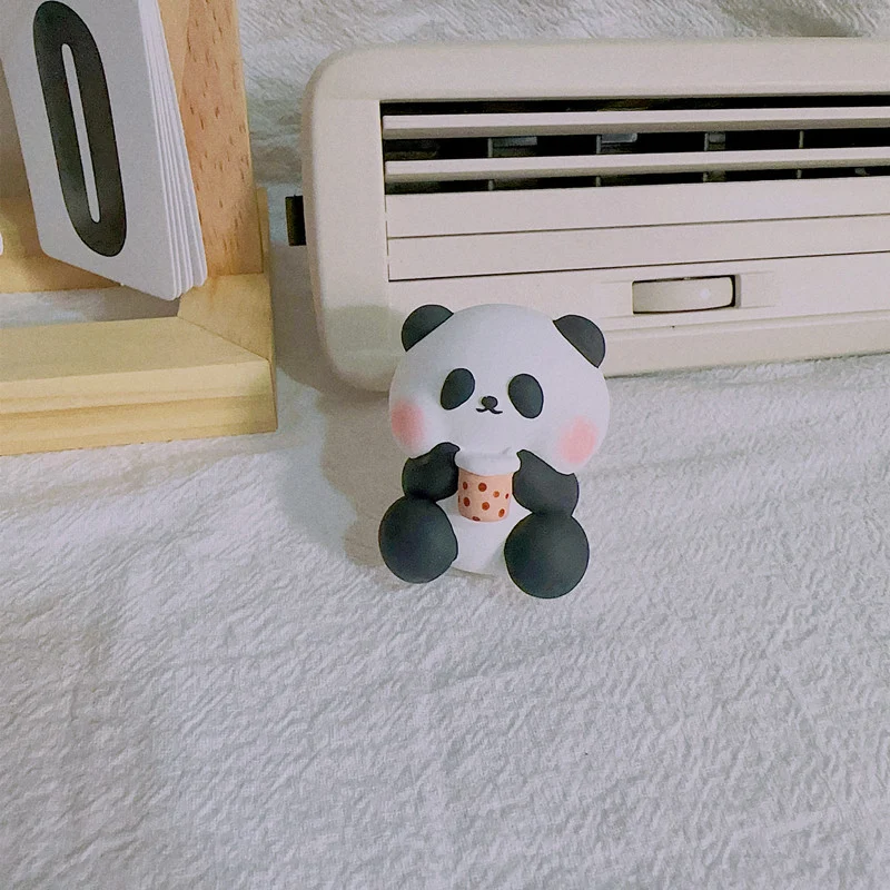 Cute Panda Car Vent Perfume Aromatherapy Car Decoration Freshen Your Car with Essential Oils Adorable and Functional Des