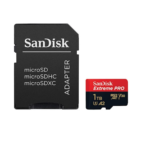 Thẻ nhớ SanDisk Extreme Pro microSDXC 1TB SDSQXCZ-1T00-GN6MA (Có adaptor)