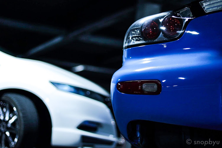 RX-7のFD3S・インサイト・久御山イオン・立駐盛り・今年初撮影に関するカスタム事例の投稿画像2枚目