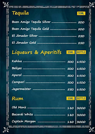 Drinks On Board menu 7