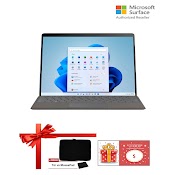 Máy Tính Microsoft Surface Pro X - Sq1/8Gb/128Gb/Wifi – Màu Platinum - Bh 12 Tháng