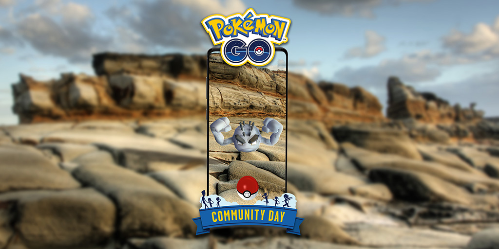 Community Day Pokémon GO - Mei 2022 - Alolan Geodude [image by pokemongolive.com]