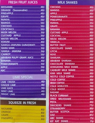 Kundapura Juice Cafe menu 3