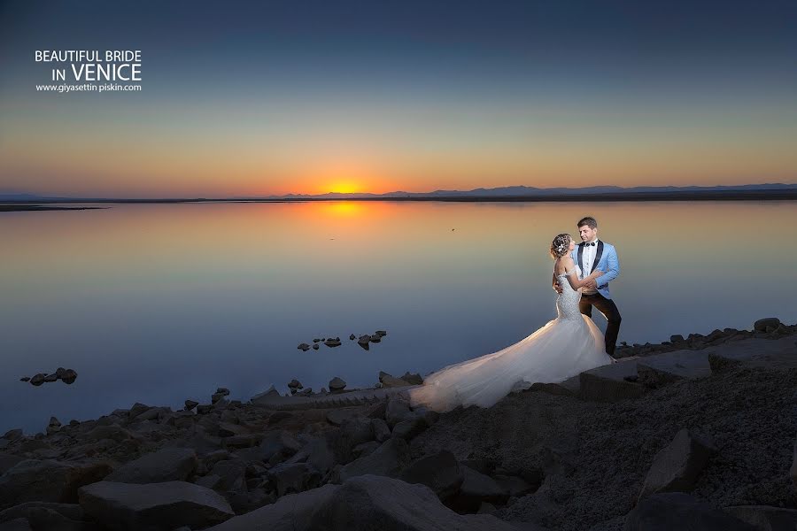 Fotografo di matrimoni Giyasettin Piskin (giyasettin). Foto del 2 ottobre 2016