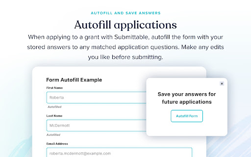 Grant Form Autofill