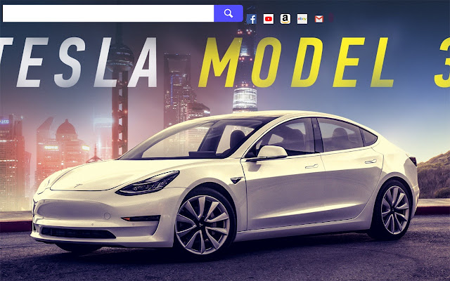 Tesla Model 3 HD Wallpapers New Tab