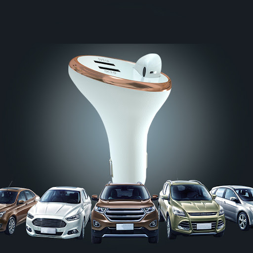 Title 2, Car Cigarette Lighter Multifunctional Dual USB ...
