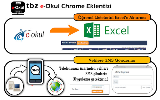 tbz E-Okul Chrome Eklentisi