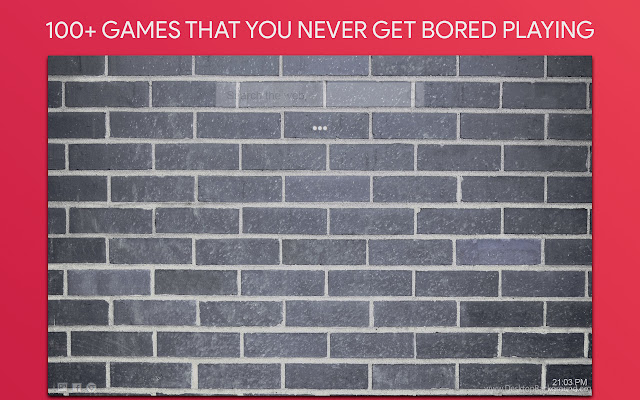 Grey Brick Wallpaper HD Custom New Tab