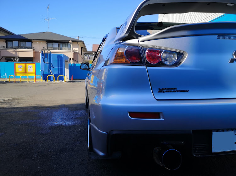 ランサーエボリューションの洗車に関するカスタム事例の投稿画像1枚目