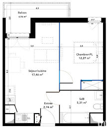 appartement à Blanquefort (33)