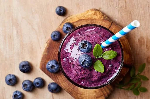 Blueberry Thick Milkshake