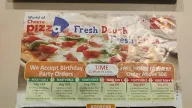 World of cheese pizza menu 2