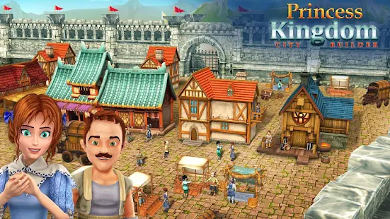  Princess Kingdom City Builder – Vignette de la capture d'écran  