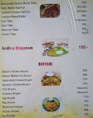 Amaravathi Andhra Style Family Restaurant menu 2