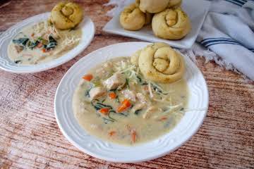 Chicken Florentine Soup