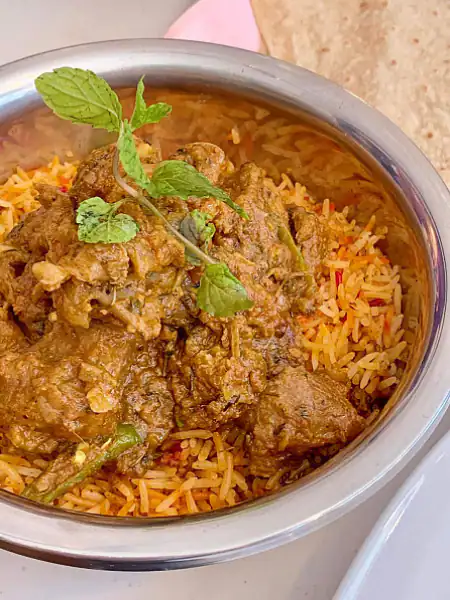 Handi Mutton Boneless Biryani