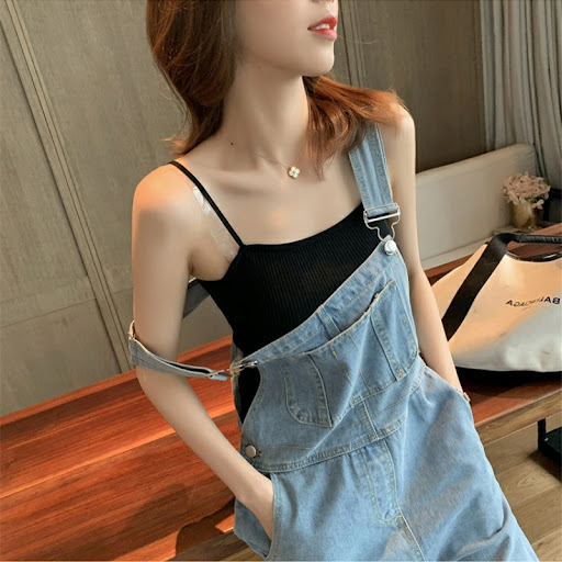 Title 5, Womens Wide-leg Draping One-piece Trousers. Ef...