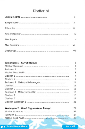 Buku Siswa Kelas 4 Bahasa Jawa Tantri Basa 2016