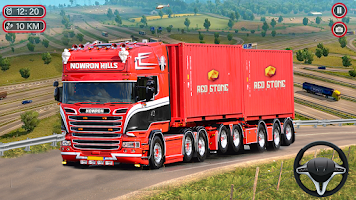 Truck Simulator :Euro 3D Truck Screenshot