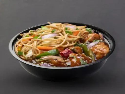 Chicken Manchurian Bowl Nodles