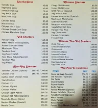 Punjabi Nawabi menu 1