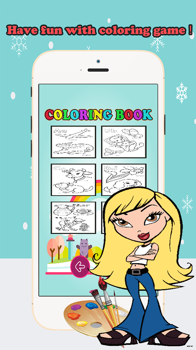 Learn Draw&amp;Paint ABC Alphabet Screen 3