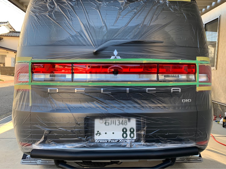 デリカD:5のプチいじり・11月22日はデリカ東海ミーティング・目指せPickUpCars・洗車・フォグランプイエロー化に関するカスタム事例の投稿画像5枚目