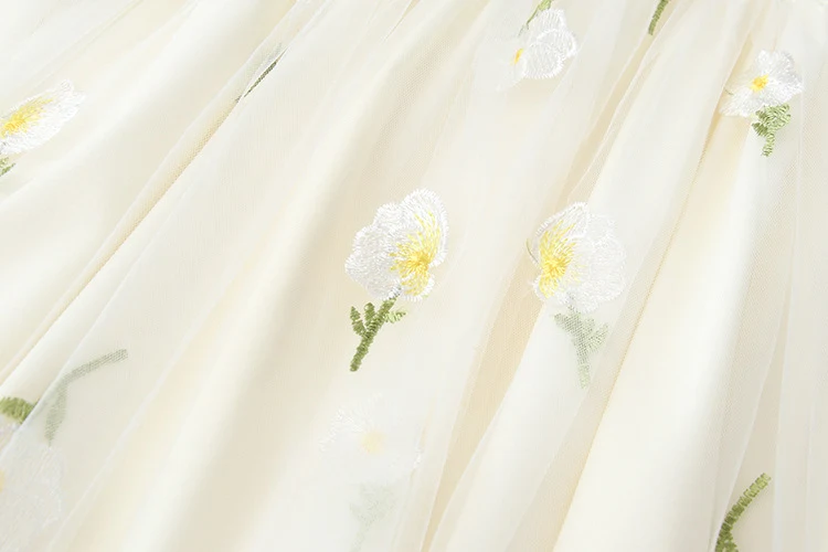 Title 5, Nieuwe geborduurde Fairy Mori midirok met hoge ...