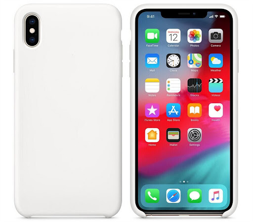 Title 5, Solid Color Liquid Silicone Phone Case Protecto...