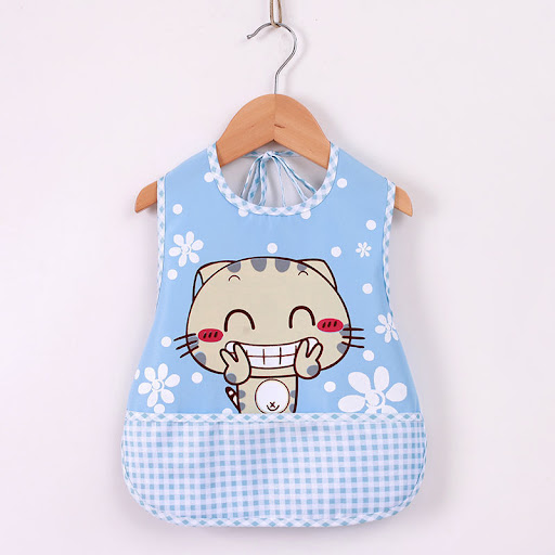 Title 9, Childrens Sleeveless Eating Bib with Rice Pock...