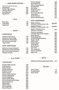 Moti Mahal Delux menu 1