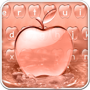 Rose Gold Apple Keyboard Theme  Icon