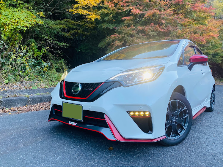 ノートの#日産・#Nissan・#ノートニスモ・ノートニスモe-power・紅葉と愛車に関するカスタム事例の投稿画像4枚目