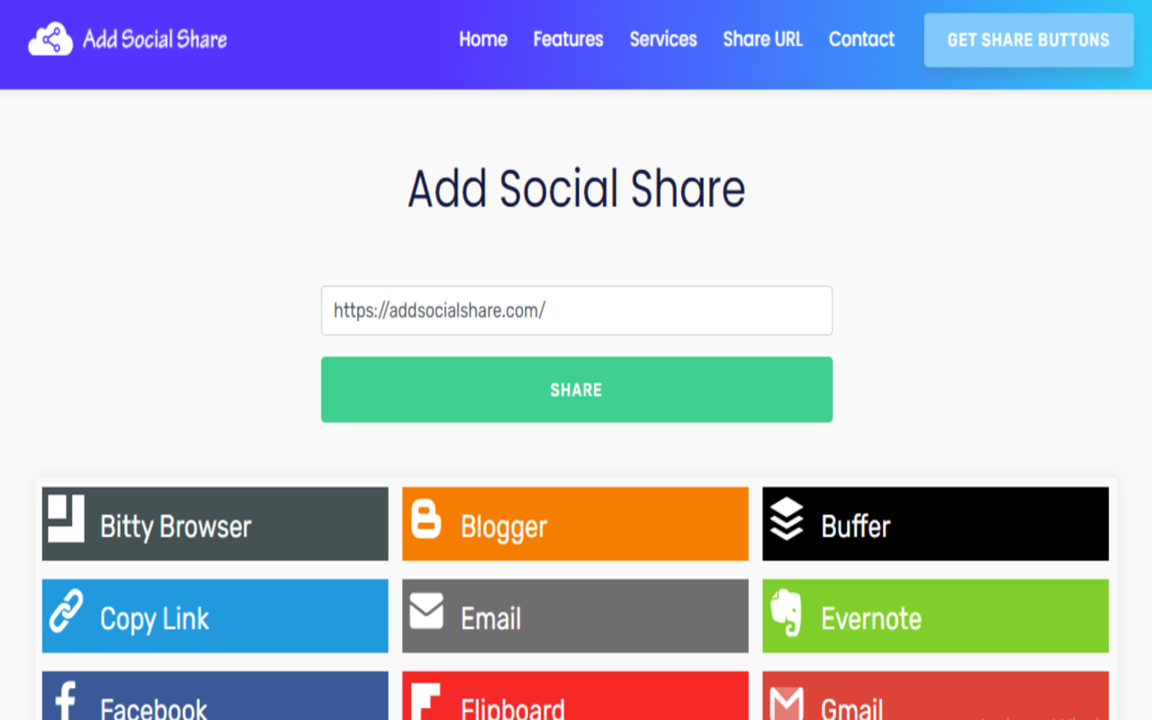 Add Social Share: Get Sharing Freedom Preview image 1