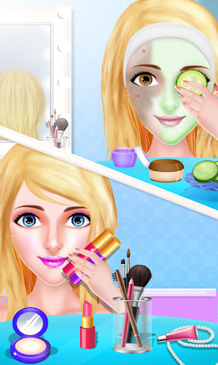 Screenshot Fashion Doll Spa Salon Makeup