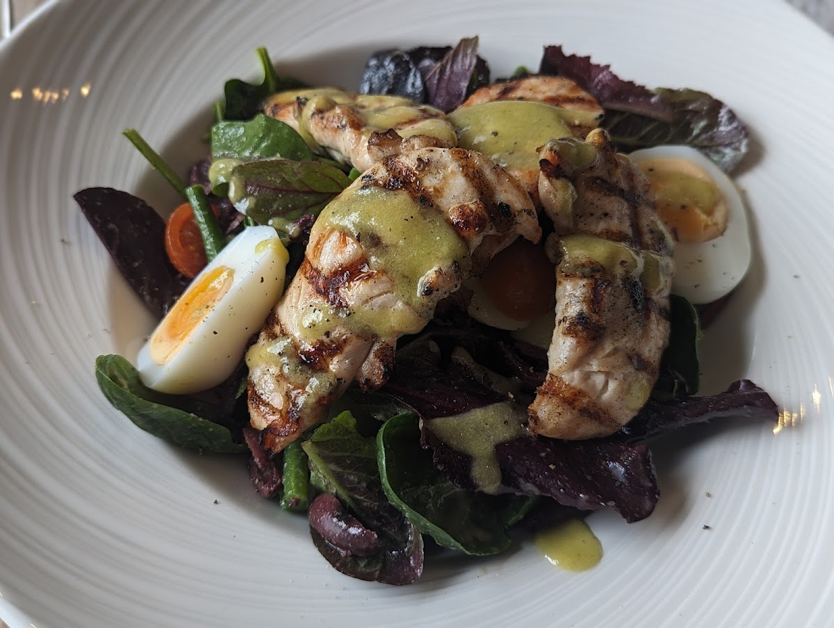 Chicken nicoise salad