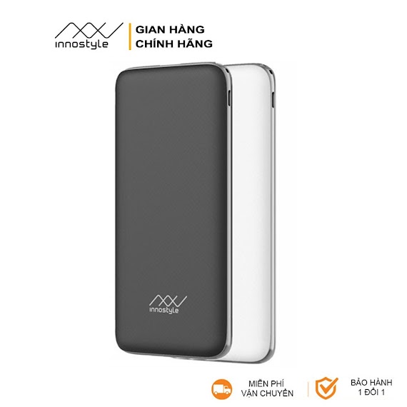 Pin Sạc Dự Phòng Innostyle Powergo Plus 10000Mah (Pd 18W + Qc3.0) - Hàng Chính Hãng