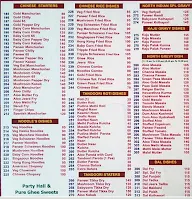 New Udupi Park menu 8