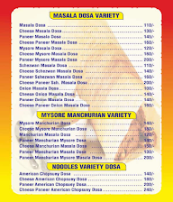 Sai Fast Food Dosa Corner menu 4