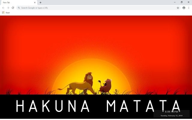 The Lion King New Tab & Wallpapers Collection