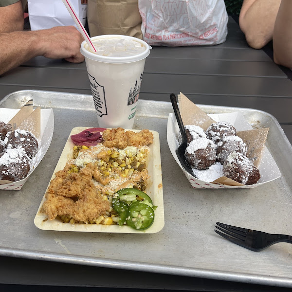 Gluten-Free Beignets at Bon's New Orleans Street Food