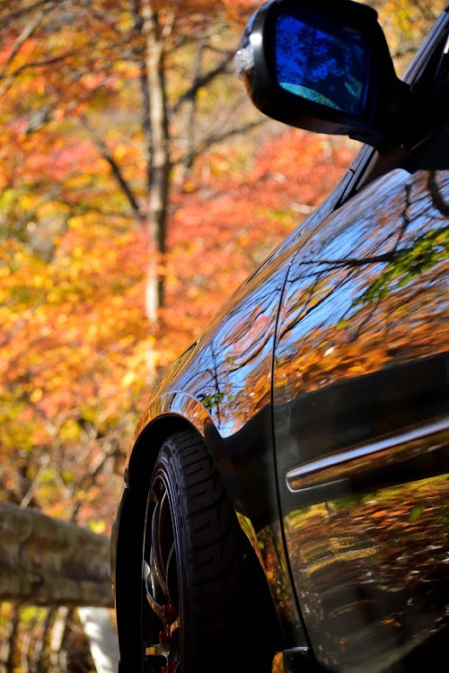 レガシィツーリングワゴンの紅葉と愛車・赤城山・榛名山・碓氷峠・カメ活に関するカスタム事例の投稿画像16枚目