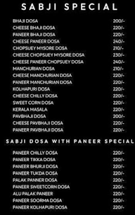 Dosa Hub menu 2